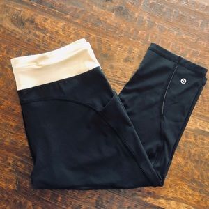 NWOT Lululemon Fast And Free Crop Leggings